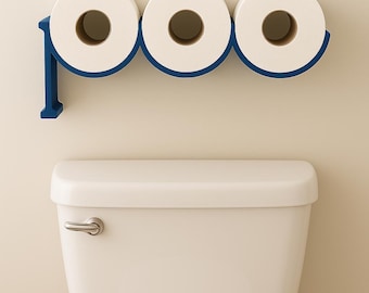 POO Toilet Paper Rack – Wall-Mounted Bathroom Organizer | Fun Bathroom Decor