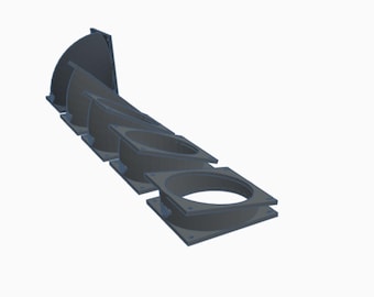 Angled PC Fan Bracket: 80mm / 120mm / 140mm, Multiple Angles