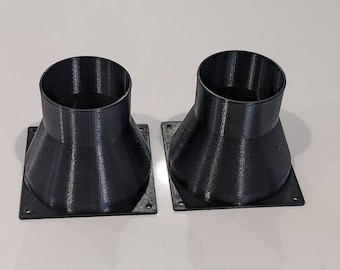 120mm wind sim 3inch round top, 2 pack