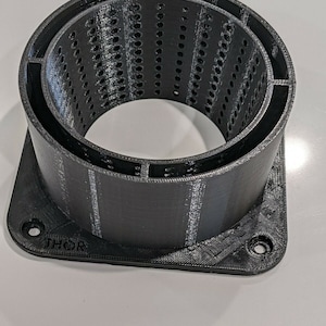 3d print file - 120mm ASIC Miner Air Intake - Sound Reduction - DIGITAL DOWNLOAD