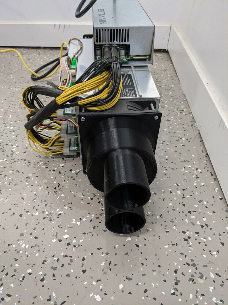 Antminer S9/L3/ Fan Noise Reduction Intake and Exhaust Set Etsy