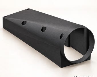 Triple 140mm Fan Side Vent – 5/6 Inch Hose or Bracket Outlet (3D Printed)