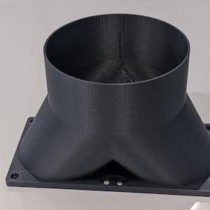 6 inch tall, 6 inch wide 120mm double fan shroud