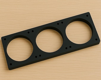 Triple 120mm Fan Spacer – 25.4 mm / 1-Inch Lift for Enhanced Airflow