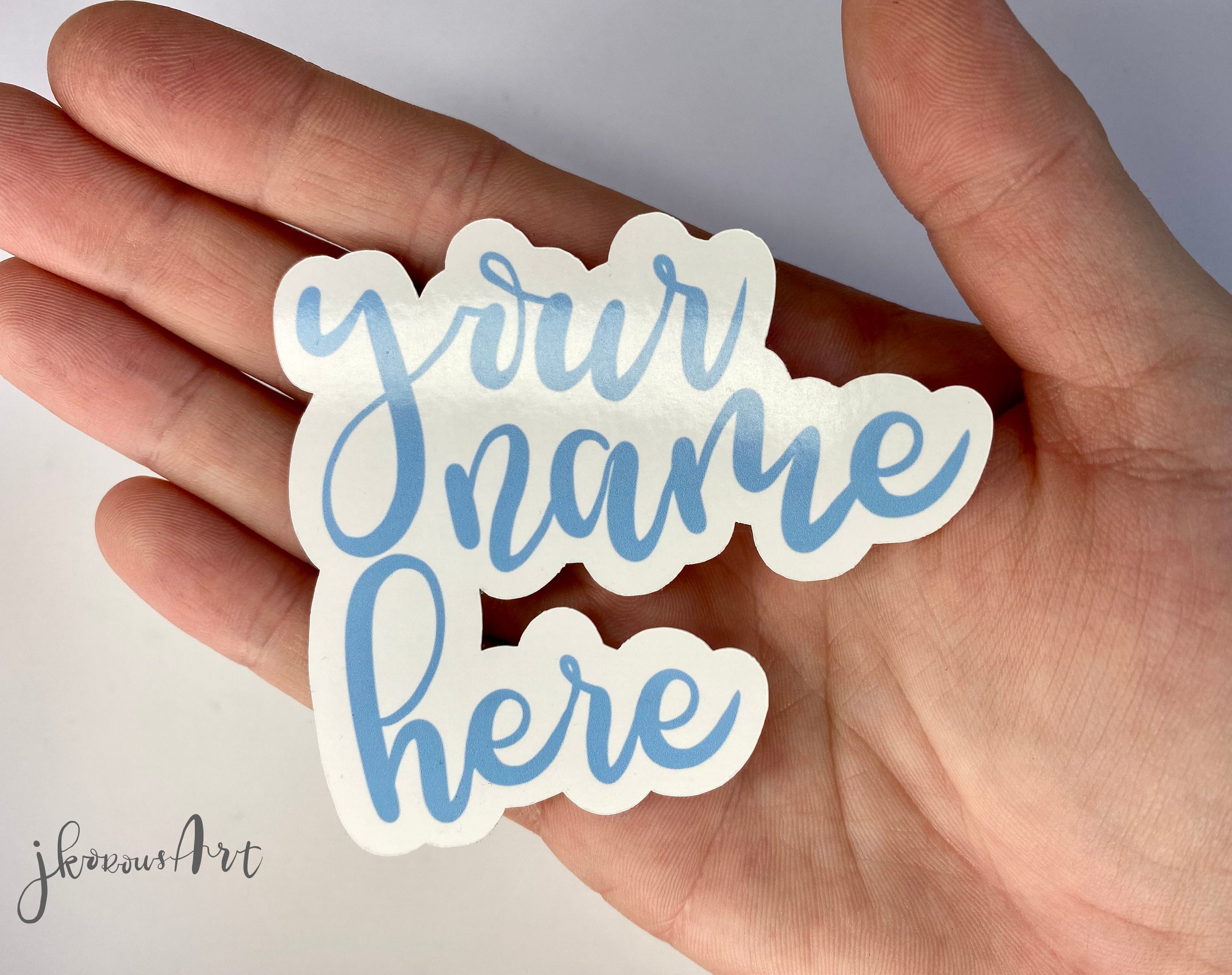 Custom name sticker Personalized name sticker Planner Etsy