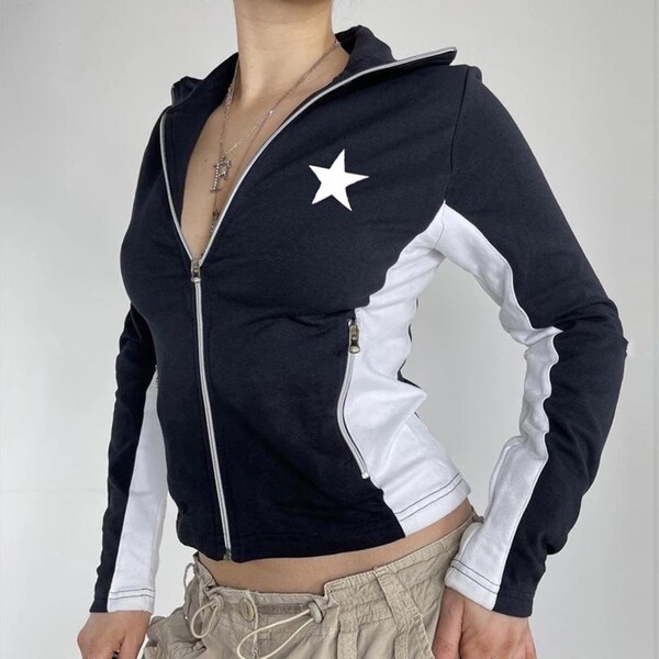 Star Jacket Y2k Etsy
