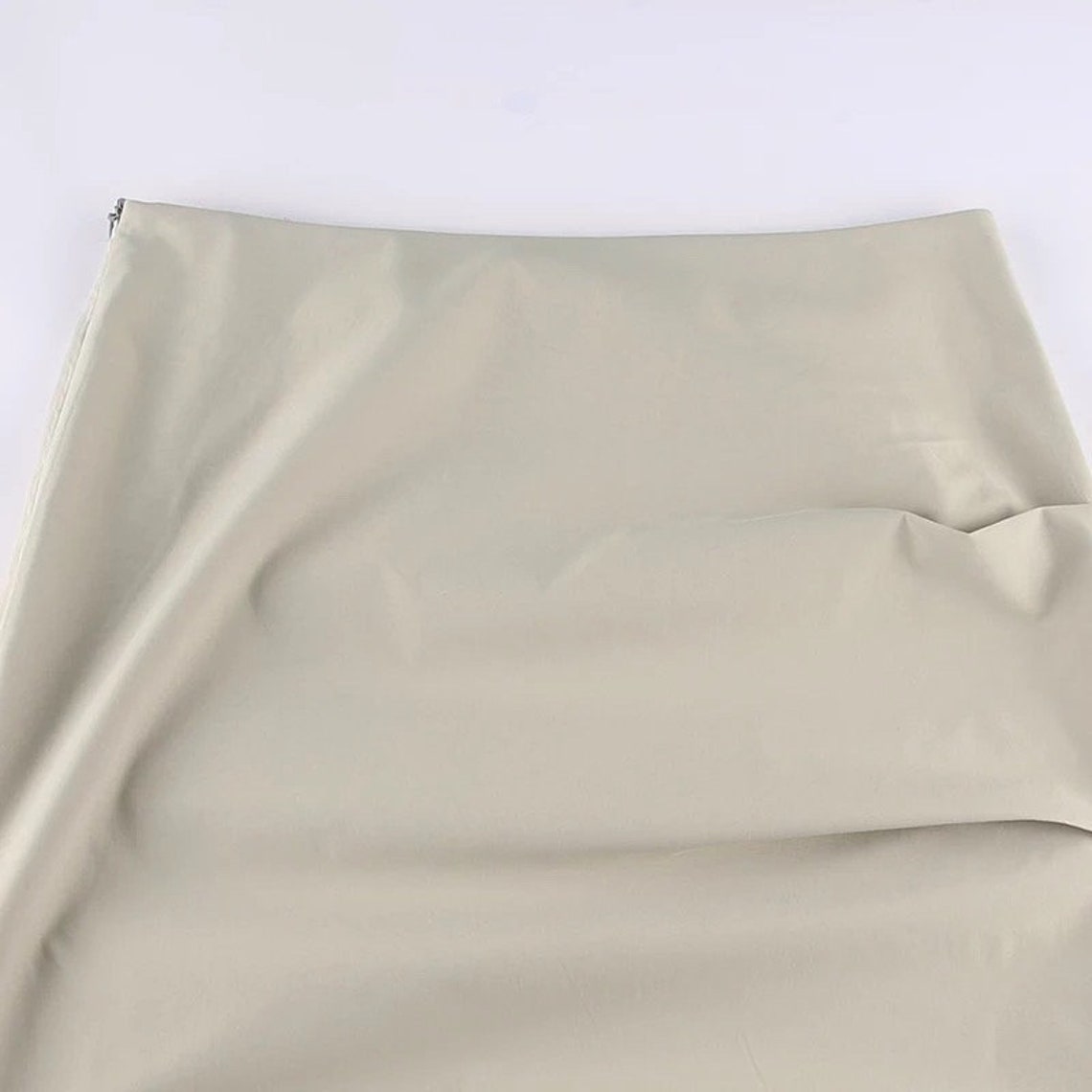 Ruched Drawstring Maxi Skirt Y2K Long Skirt Slit Cargo Long - Etsy