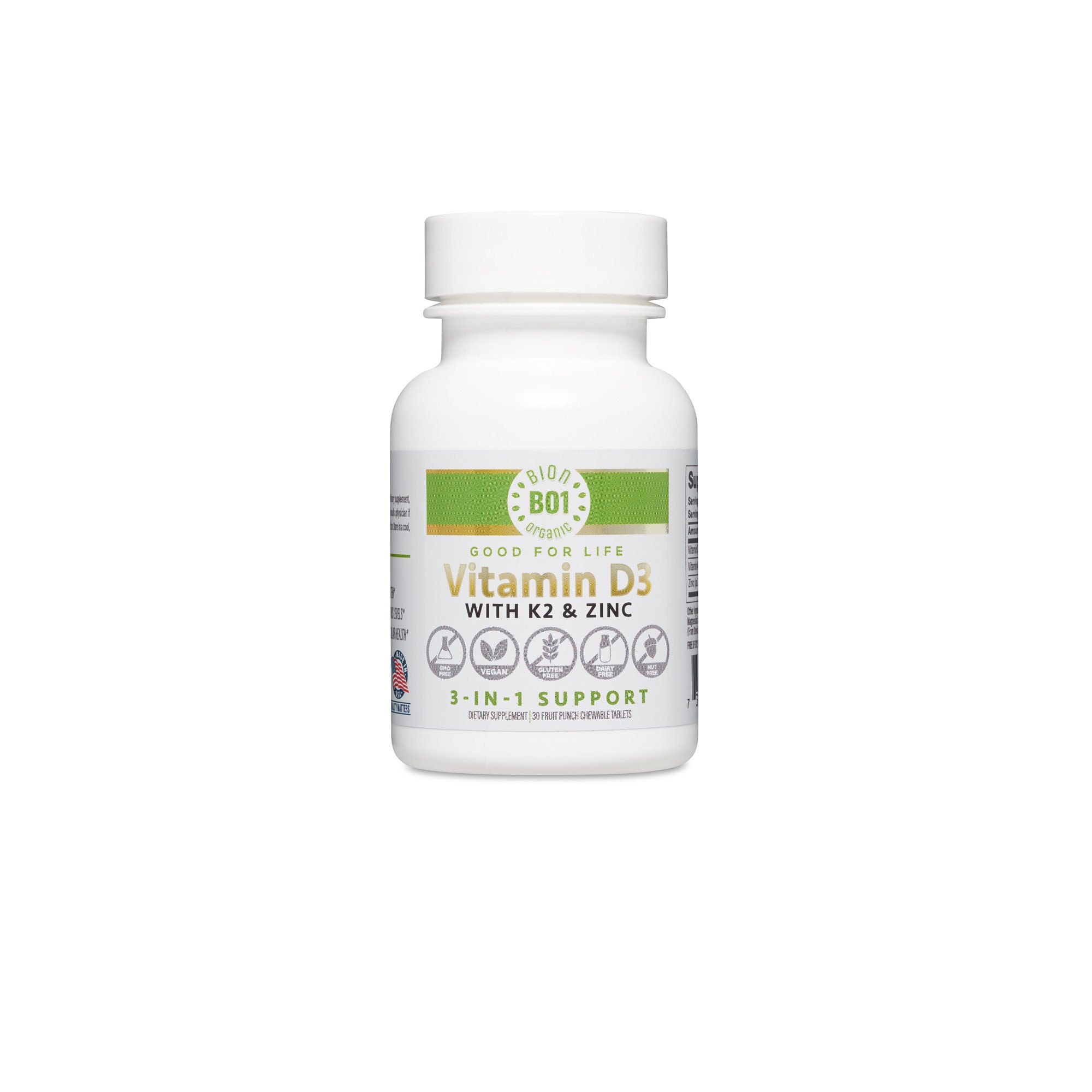 Vitamin D3 with K2 & Zinc Etsy