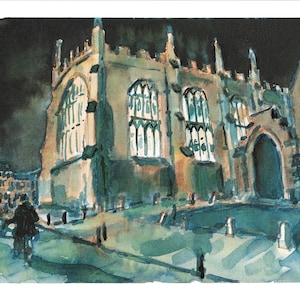 Cambridge print: Trinity Chapel