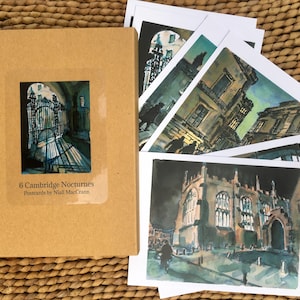 6 Cambridge Nocturnes: Cambridge Postcards