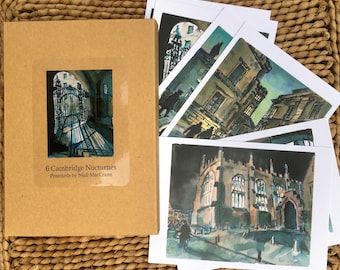 6 Cambridge Nocturnes: Cambridge Postcards