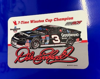 Dale Earnhardt Cup Champ - Vinyl 3M™ Bumper Sticker - **Made In USA**