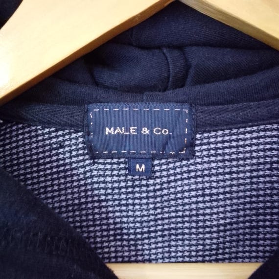 2000s Archive Japanese Brand Male & Co Vkei Full Zip … - Gem