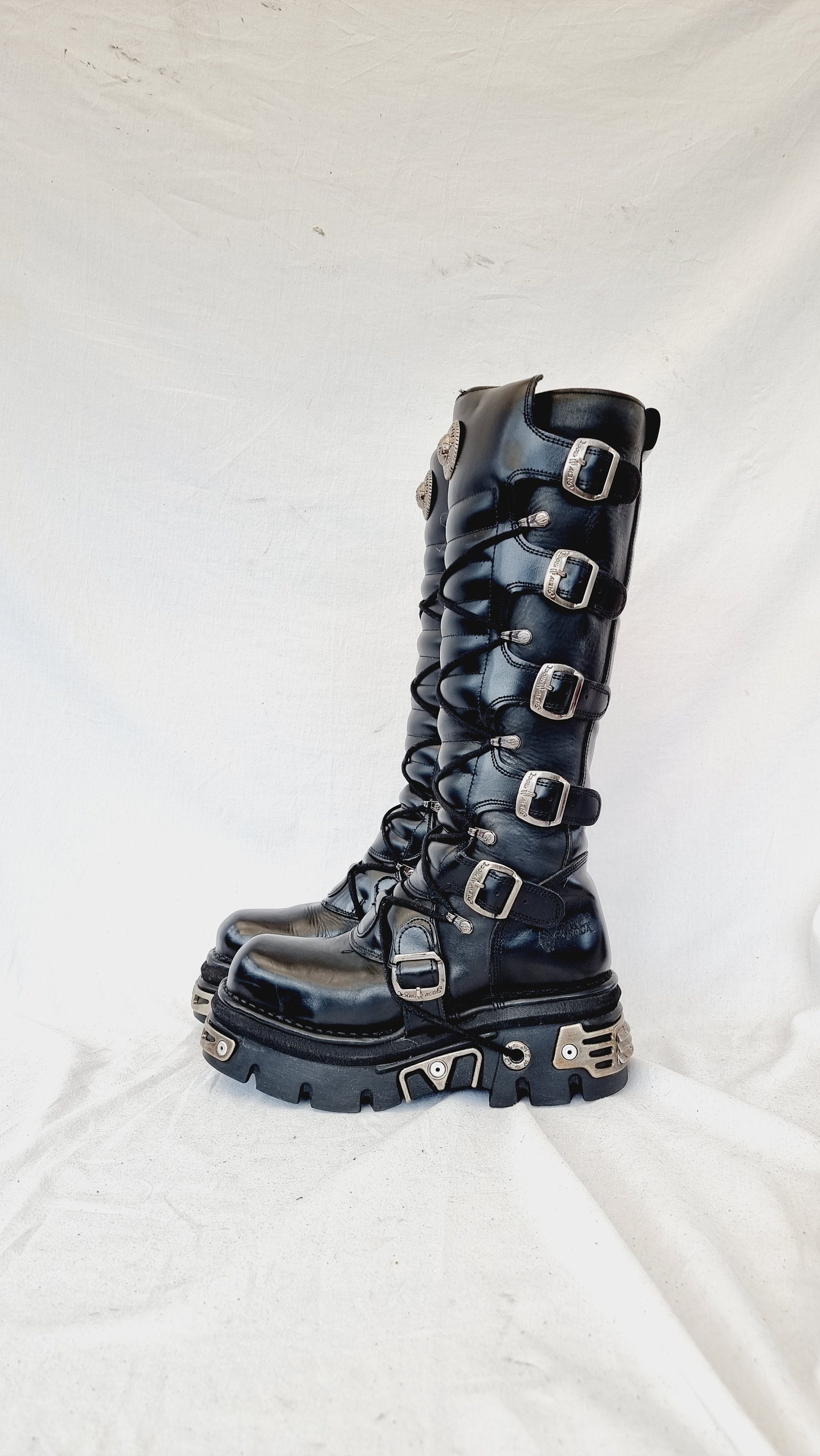 NEW ROCK ハイカットレザーブーツ 70726f647563742f32303233303631