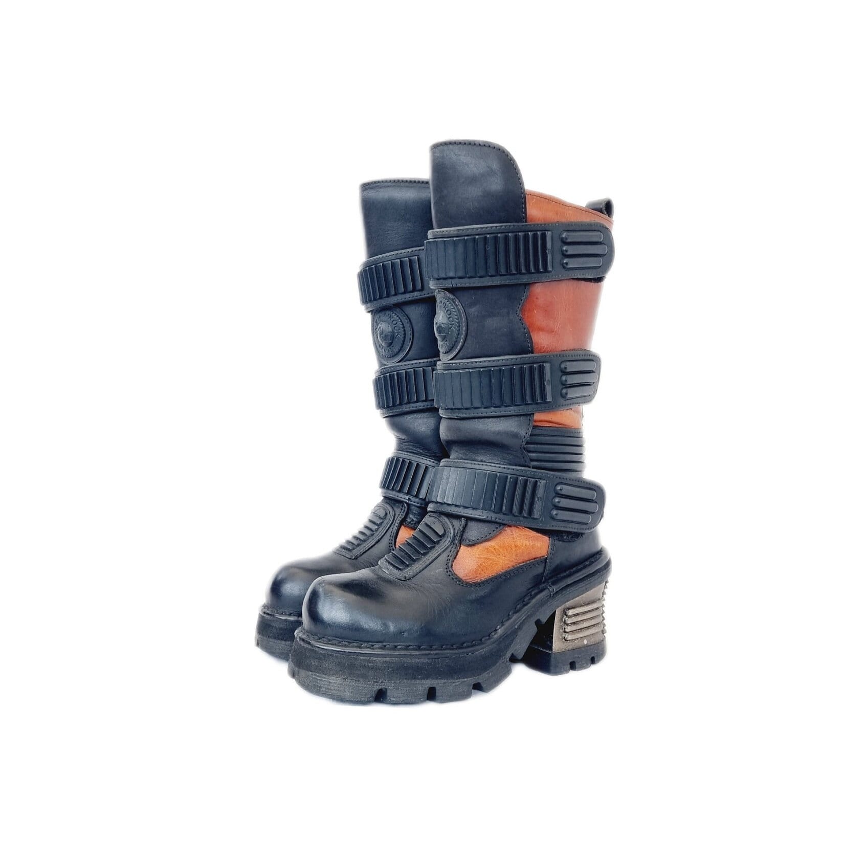 New Rock Boots Eu 38 - Etsy