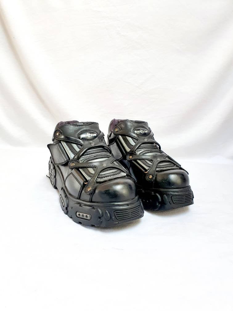 Discontinued Rare Madfish EU 45 Vegan Leather Platform Trainers Eco Cyber Punk Goth Shoes Etsy UK