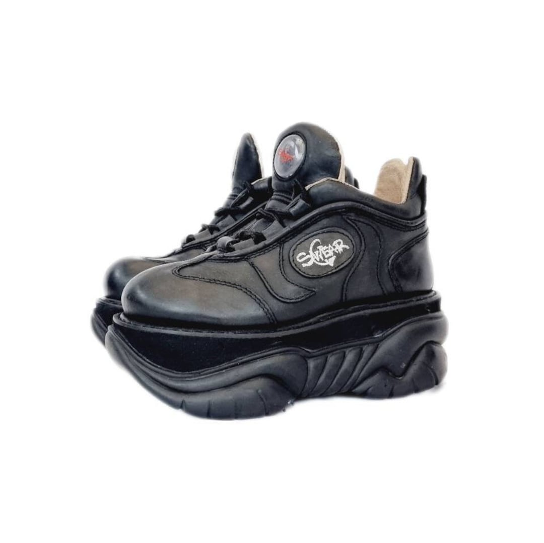 EU 38 / UK 5 Black Swear Alternative Platform Sneakers EU 38 / UK 5 Black Swear Alternative Platform Sneakers