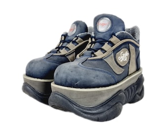 EU 38 / UK 5 Dusty Blue Grey Swear Alternative Platform