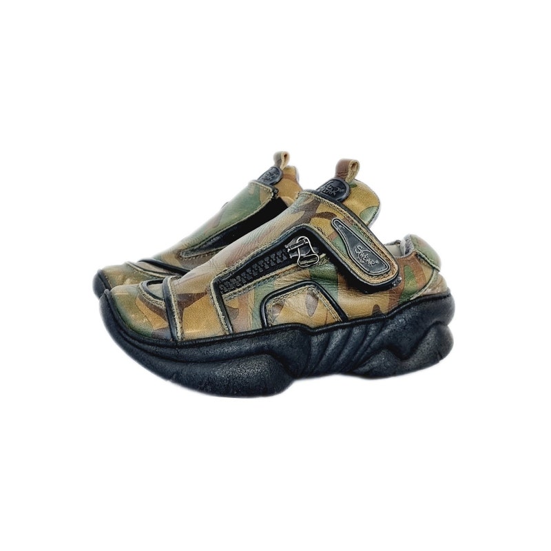 platform green shoes