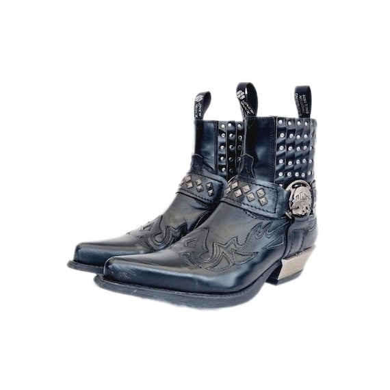 New rock cowboy store boots uk