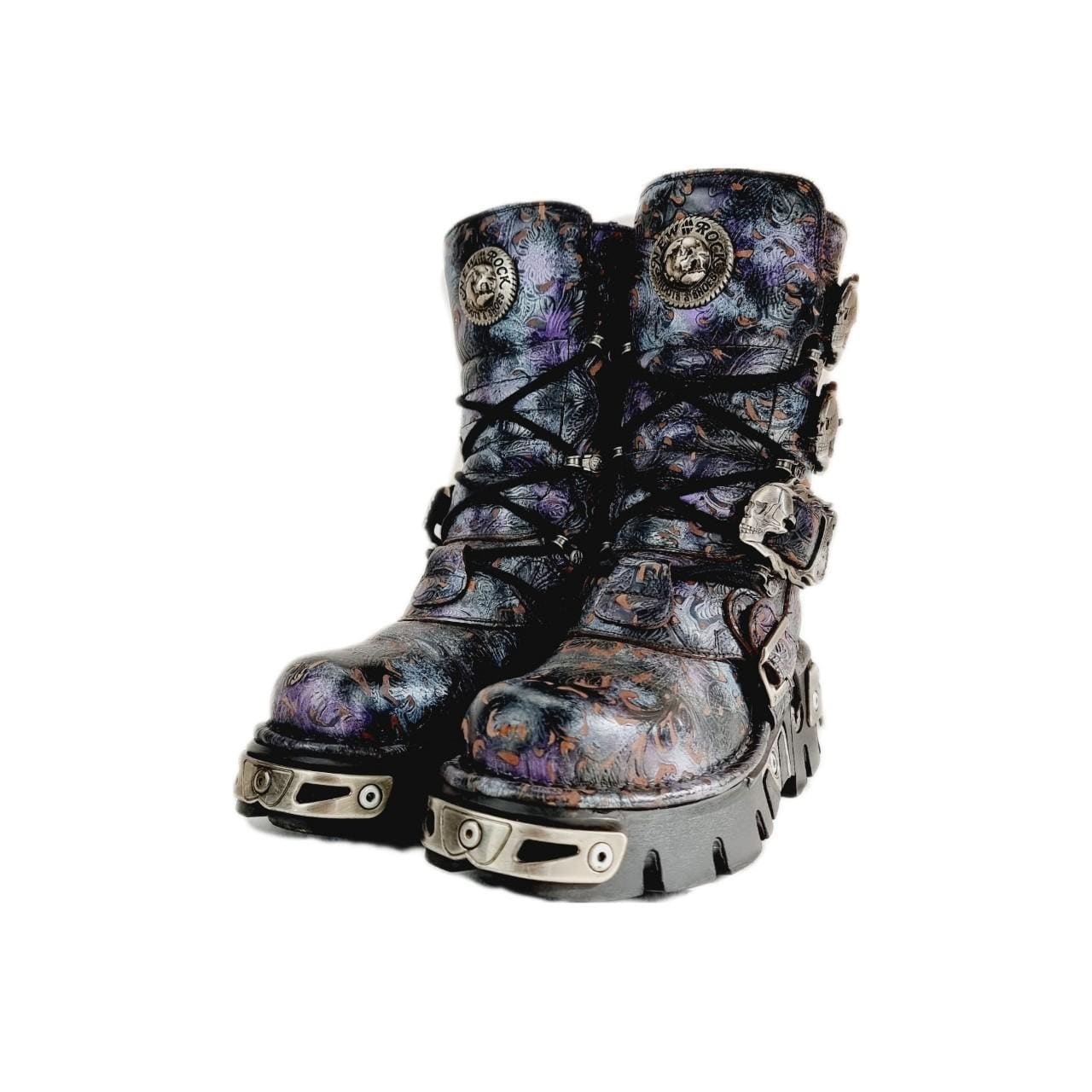 New Rock Boots Eu 37 - Etsy