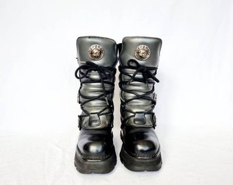 稀少美品 new rock ニューロック ブーツ ヴィンテージ 37size38
