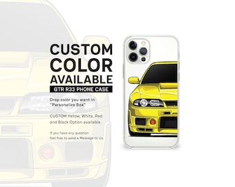 GTR R33 iPhone Case | Car Lover Gift