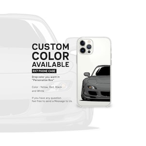 iPhone Case | Mazda Rx7 FD3S JDM | phone case, gift, phone accessary, car lover, car guy, best gift, rx7 case, rotary, mazda phone case