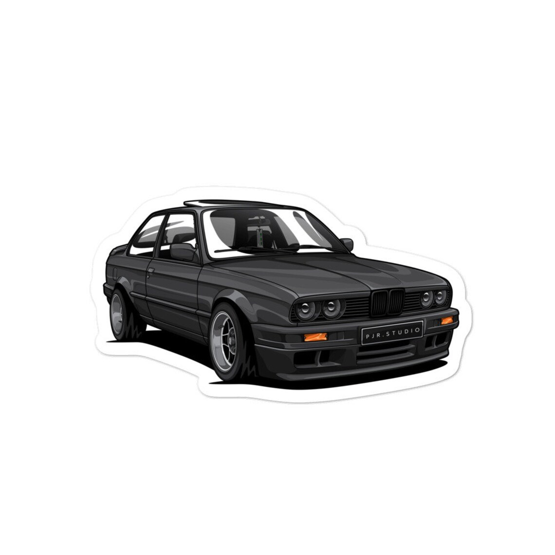 Stickers BMW M3 E30 Car Sticker Car Lover Best Gift Car Etsy Canada