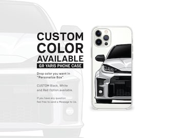Toyota GR Yaris iPhone Case: Car Lover Gift