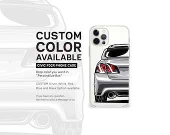 CIVIC FD2R Type R iPhone Case: Car Lover Gift
