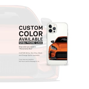 Funda para iPhone / GR86 / funda para teléfono, regalo, accesorio para teléfono, amante de los autos, aficionado a los autos, mejor regalo, jdm, bolsillo