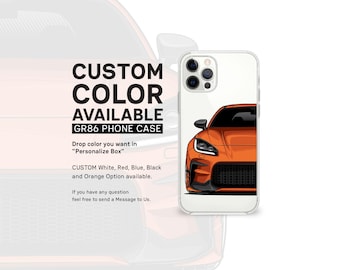 GR86 iPhone Case: Sleek Car Lover Phone Accessory