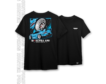 LB Supra A90 T-Shirt: JDM Car Lover Gift