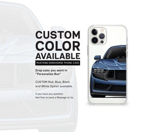 Mustang Darkhorse iPhone Case | Car Lover Gift