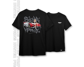 Babe Huracan Evo RWB | racing shirt, car shirt, for car guys, best gift, car art, for car lover, jdm fans