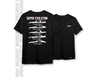 Supra Evolution T-Shirt | Car Lover Gift, JDM Shirt, Japanese Car Shirt, Vtec, Best gift, Car art, For car lover, Racing shirt