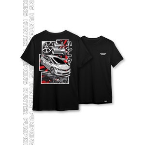 Civic FD2R T-Shirt | Car Lover Gift, JDM Shirt, Japanese Car Shirt, Vtec, Best gift, Car art, For car lover, Racing shirt