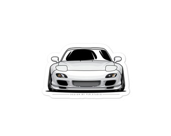 マツダ Rx7 FD3S ステッカー：気泡なし JDM カーデカール - Etsy 日本