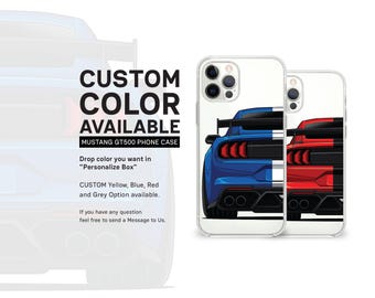 Mustang GT500 Phone Case | Car Lover Gift