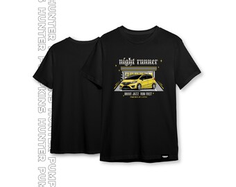 JDM Car Art T-Shirt: "Night Runner" Graphic Tee