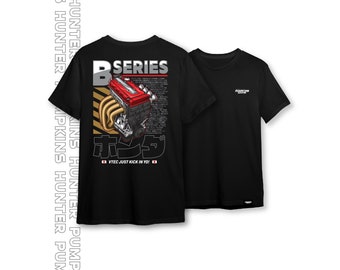 B-Series T-Shirt | Car Lover Gift, JDM Shirt, Japanese Car Shirt, Best gift, Car art, For car lover, Racing shirt