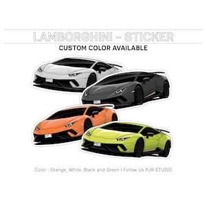 Sticker Lamborghini pour PS4