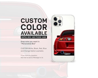 Supra MKIV A80 iPhone Case: Car Lover Gift
