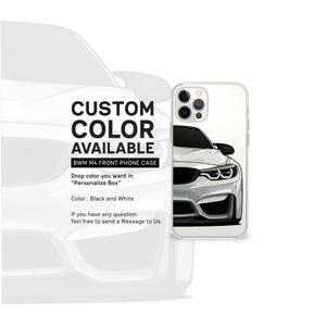 iPhone Case | BMW M3 M4 F30 F80 F82front | phone case, gift, phone accessary, car lover, car guy, best gift, bmw phone case, usdm, jdm