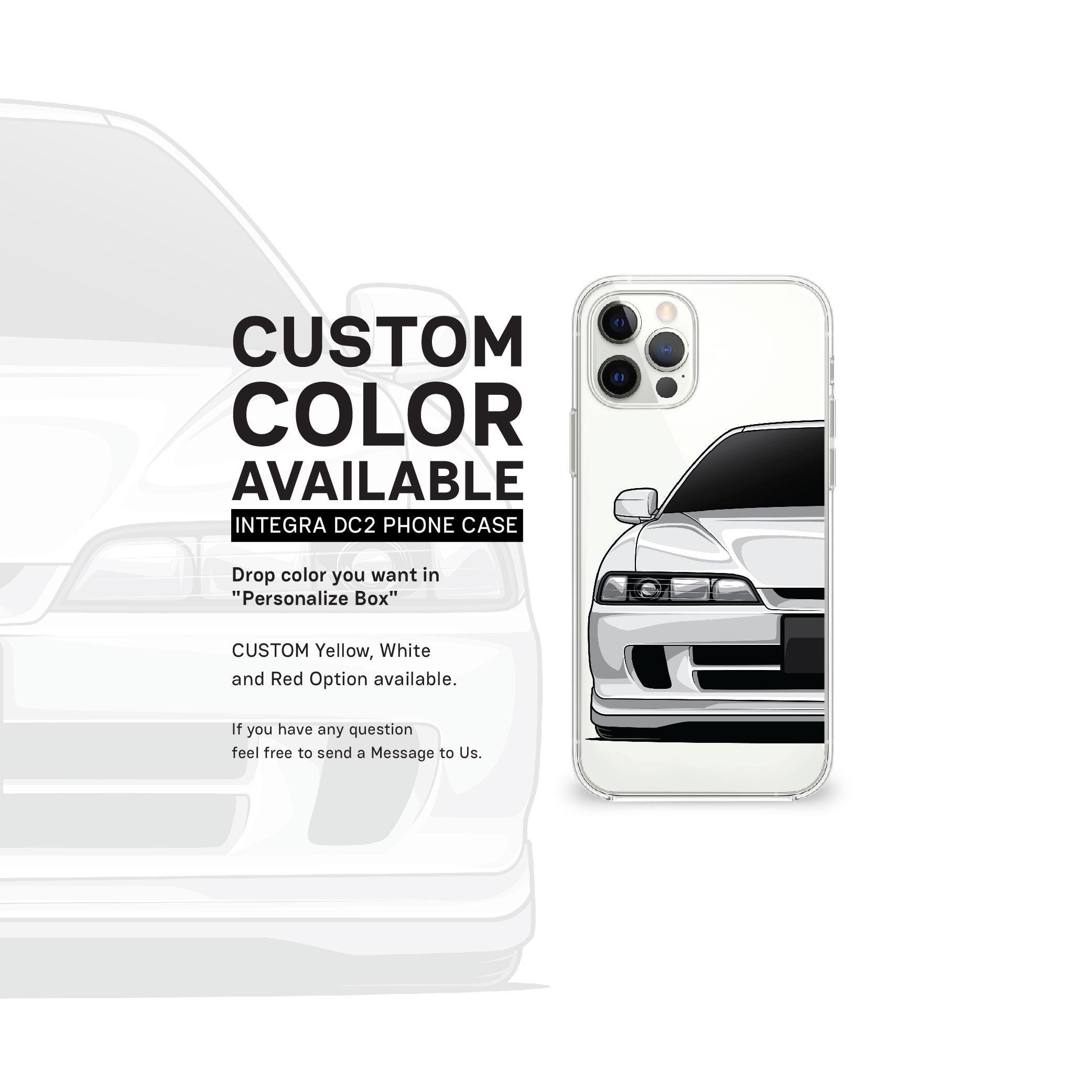JDM DC2 Acura Integra 94-01 Type R Vanity License Plate – Black, Turn Ten Graphics