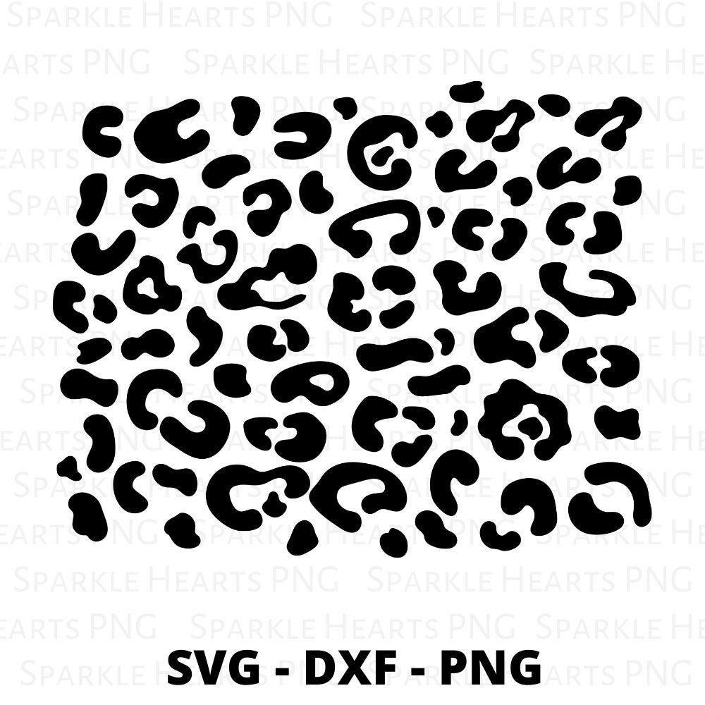 Cheetah print SVG cheetah SVG File Cricut Cut files | Etsy