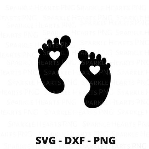 Baby Feet Svg File For Cricut Silhouette New Arrival Svg Etsy Australia