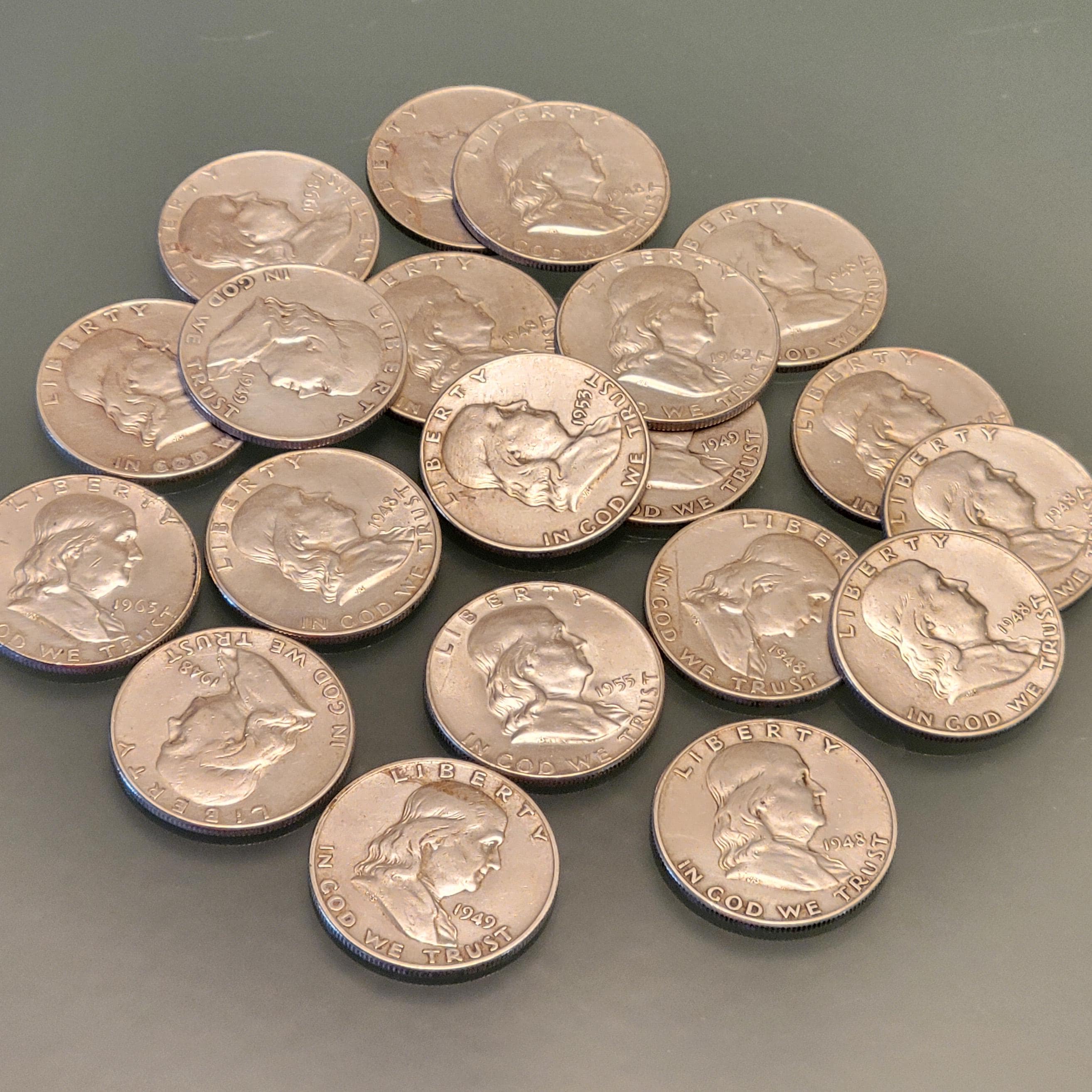 Franklin Half Dollar Set - Etsy