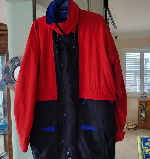 Vintage Men’s Jacket Helly Hansen Windbreaker Rai… - image 5